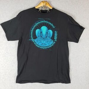 Westworld HBO Series Black T-Shirt Graphic Print Sci-Fi‎ Tee TV Show Mens L